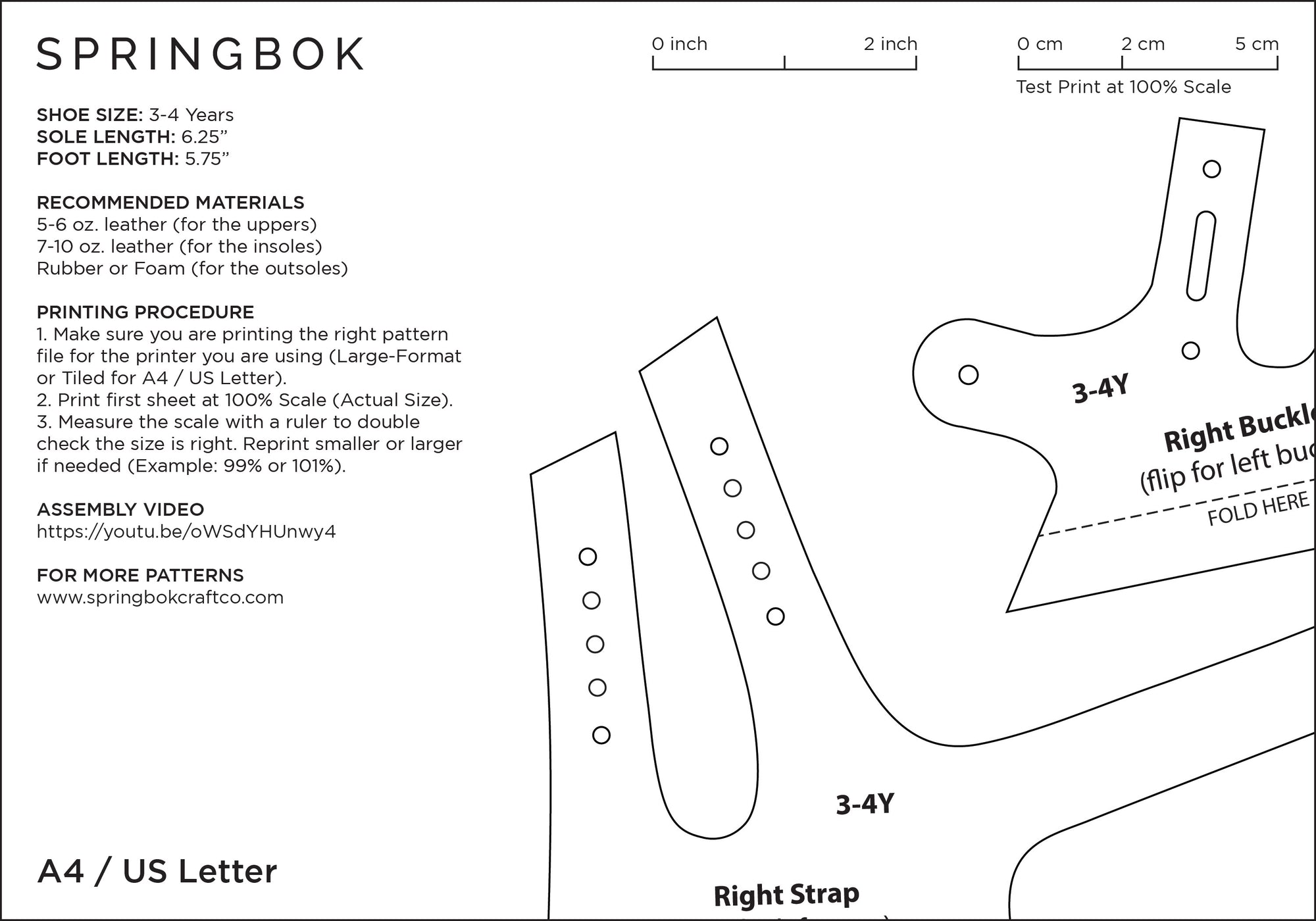 Baby Sandals Pattern Set (No.30)