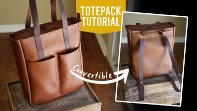 Convertible Backpack Tote Pattern (No.42)