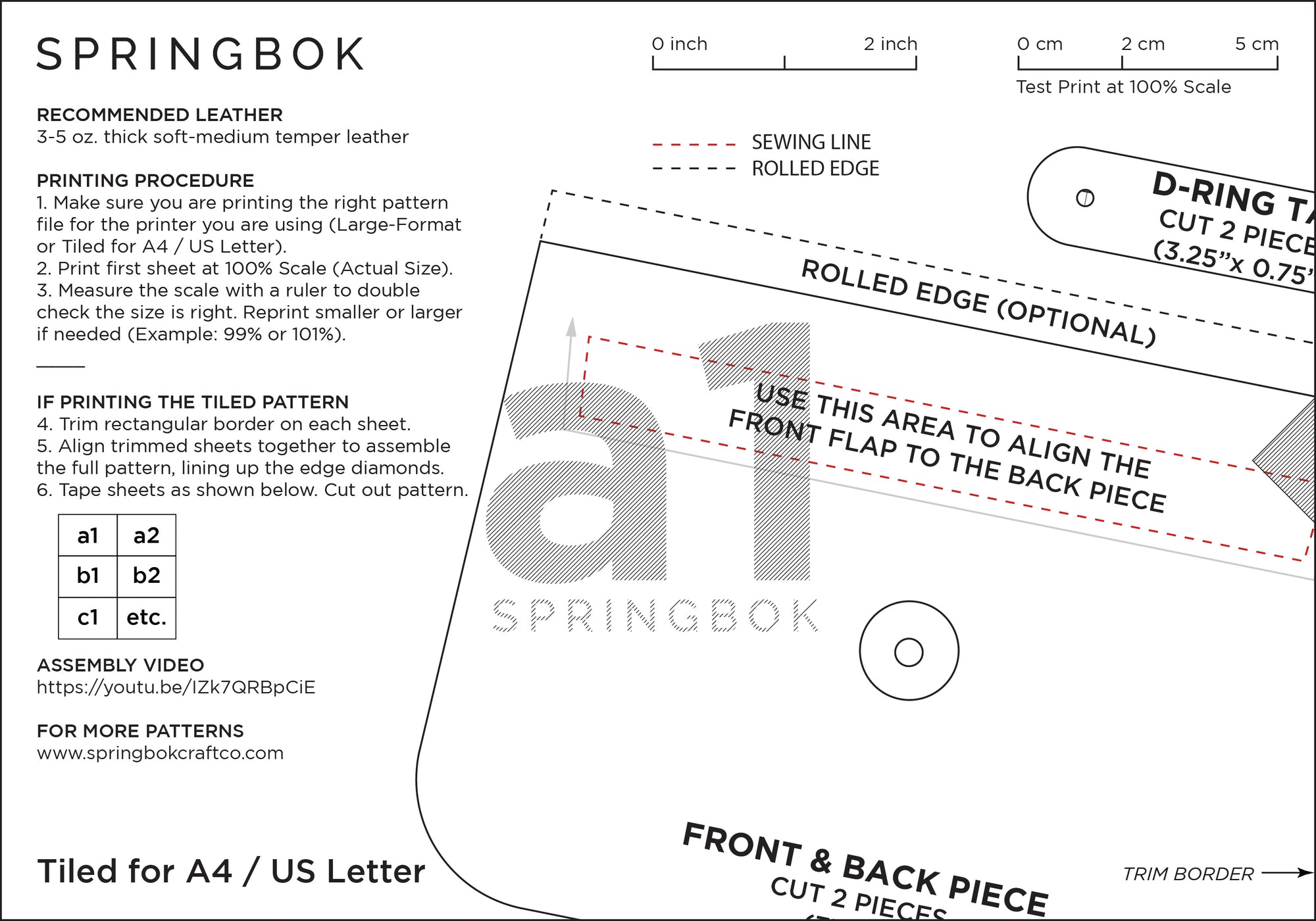 Crossbody Purse Pattern (No.18)