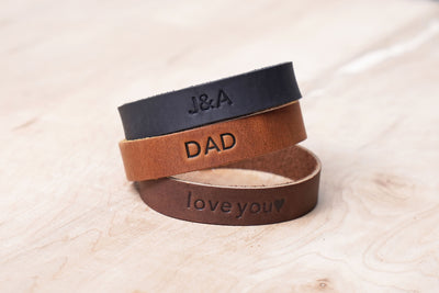 Leather Wristband