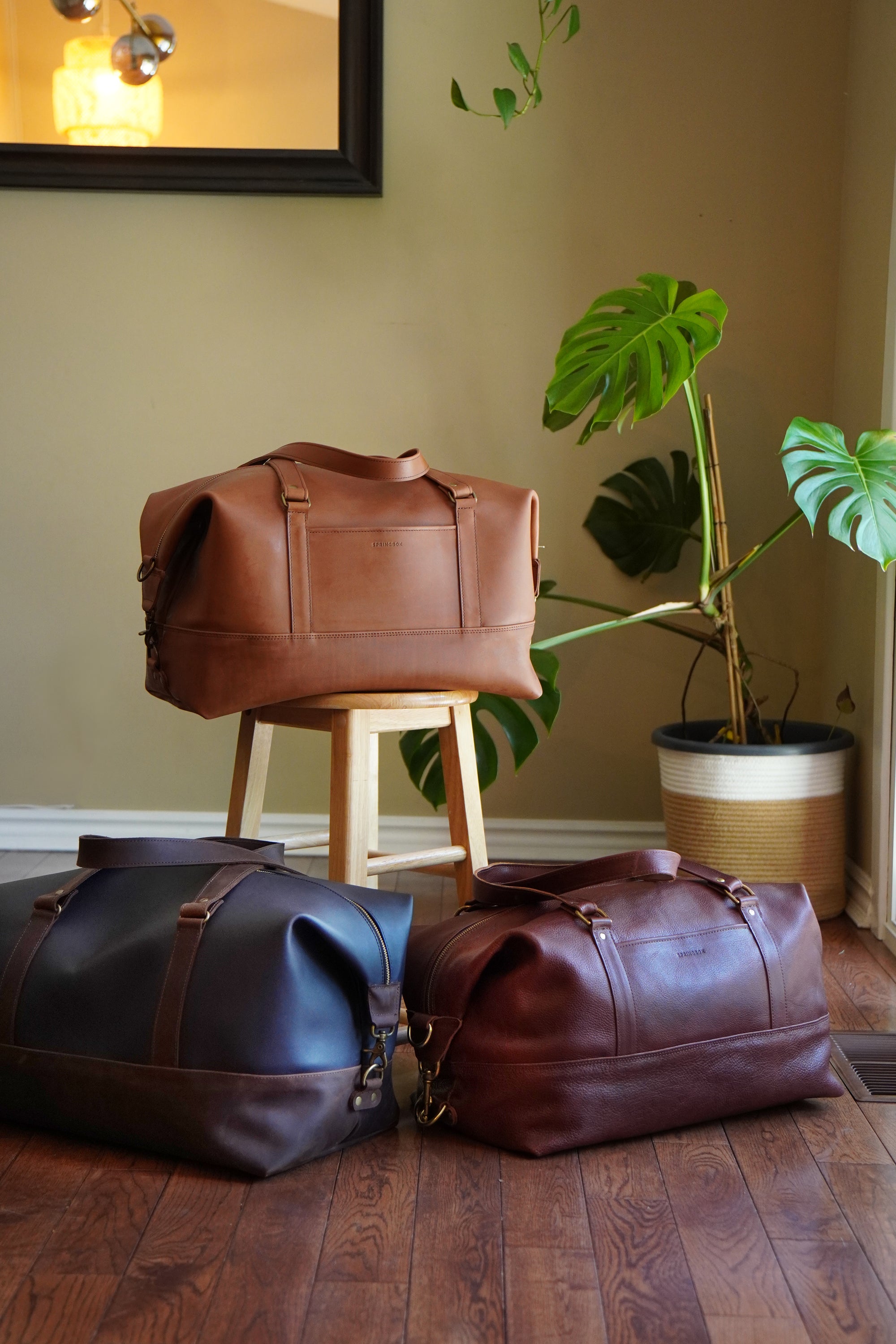 Leather Duffle Bag Pattern (No.25)