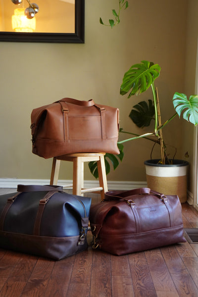 Leather Duffle Bag Pattern (No.25)