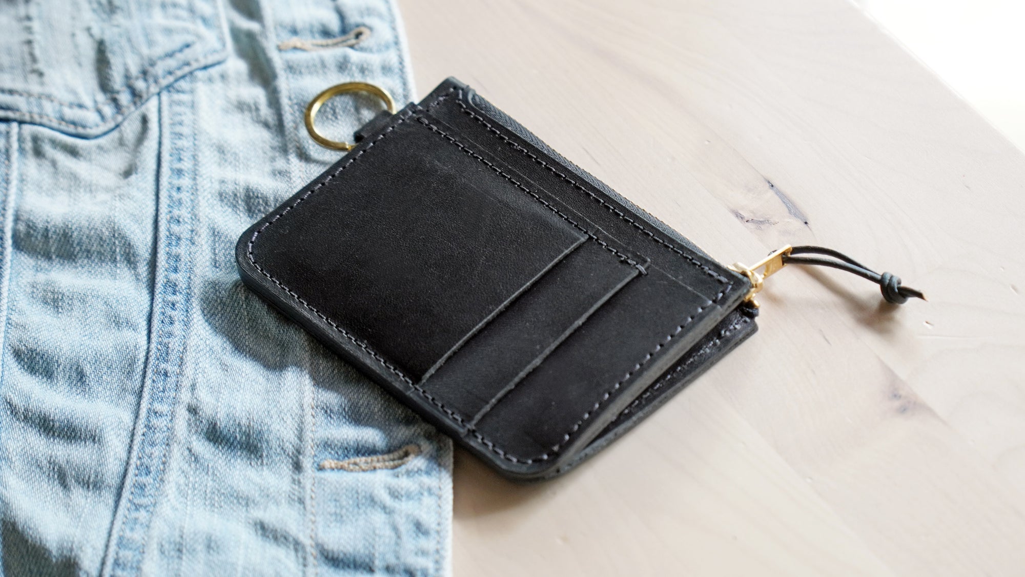 Zipper Card Wallet Pattern (No.28)