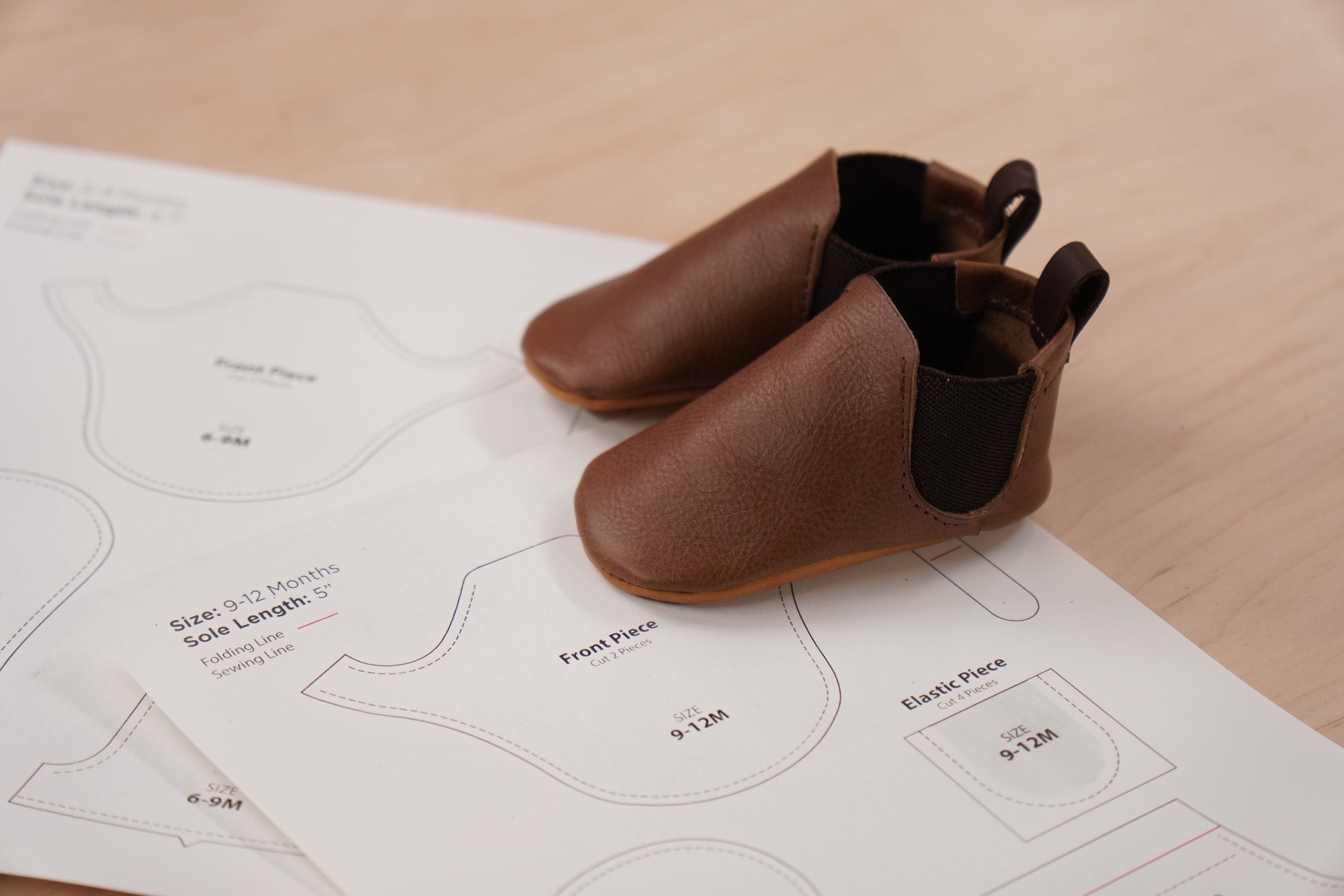 Baby Chelsea Boots Pattern (No.20)