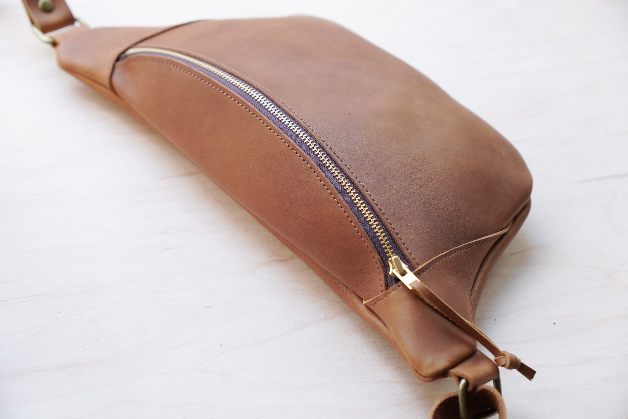 Leather Waist Bag Pattern (No.31)