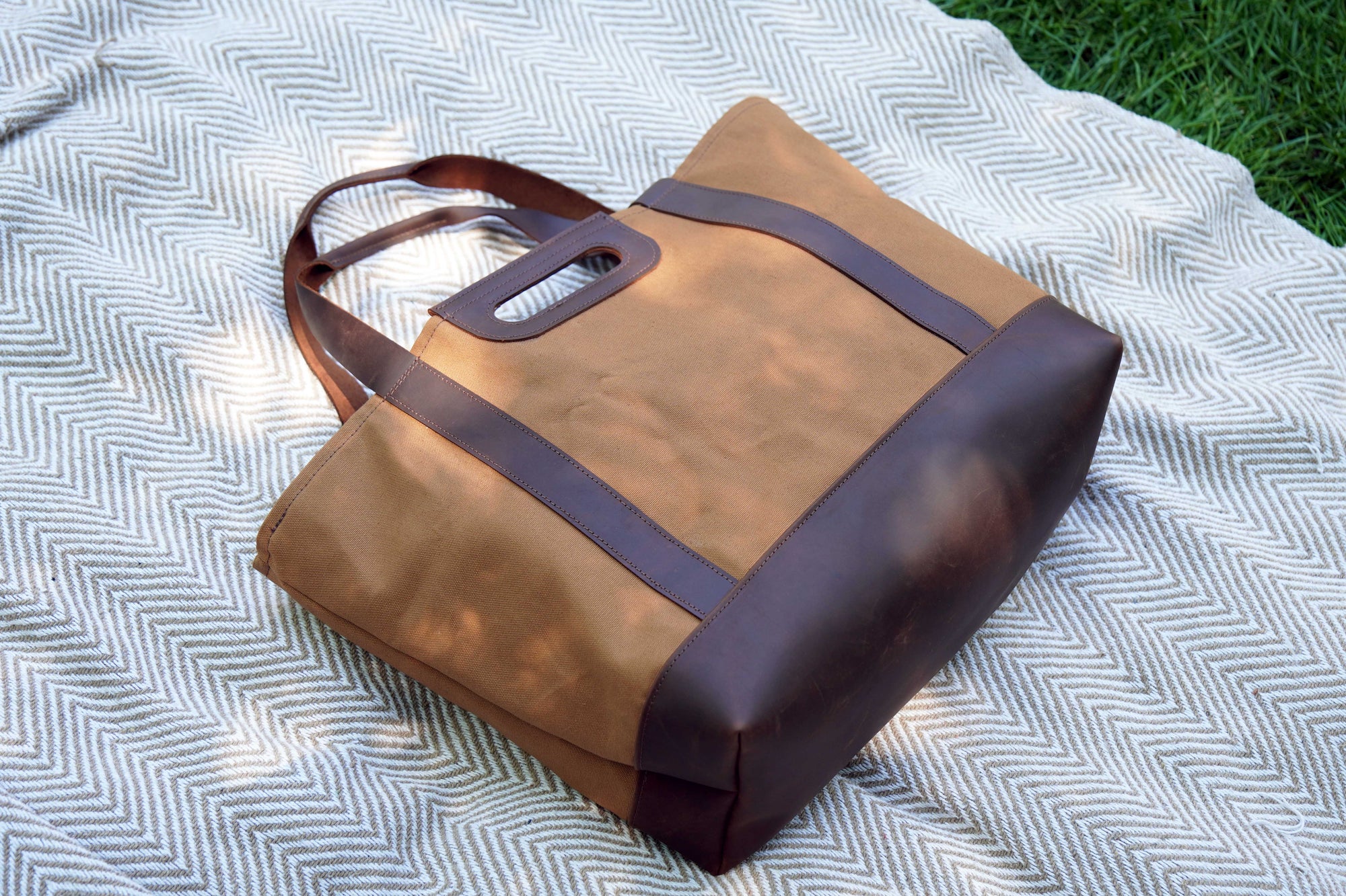 Wide Tote Bag Pattern (No.40)
