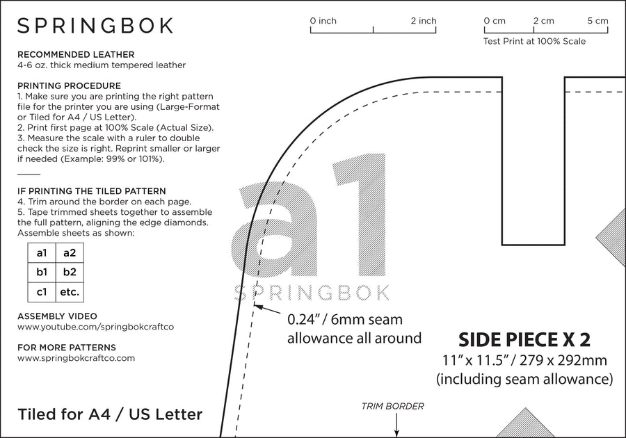 Classic Duffel Pattern (No.32)