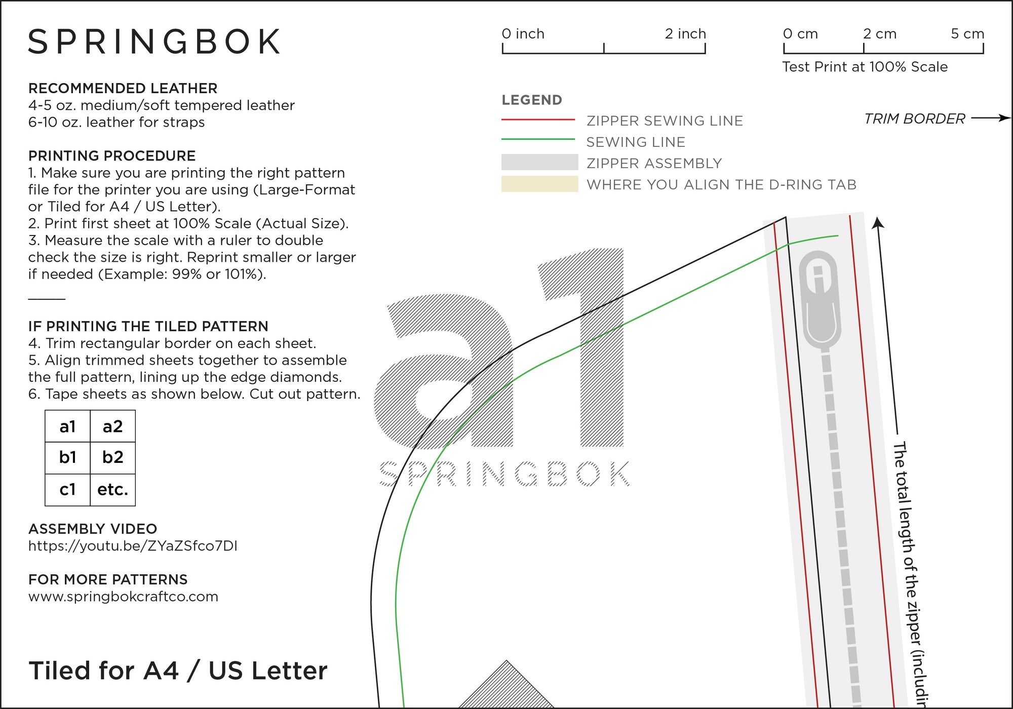 Fanny Pack Pattern (No.17)