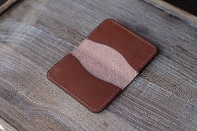 3 Card Leather Wallet