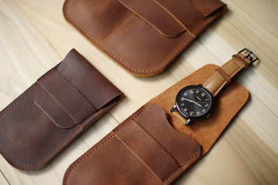 Leather Watch Case