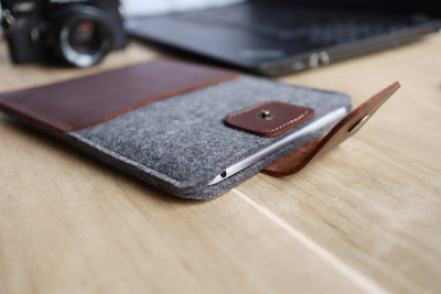 iPad Case with Pocket + Pen Slot