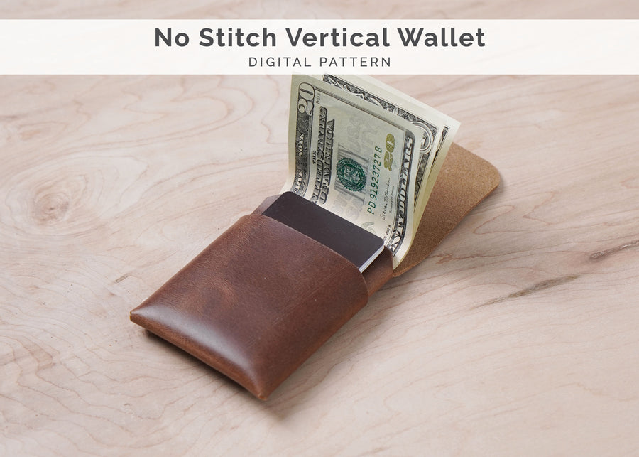 No-Stitch Vertical Wallet (No.19)