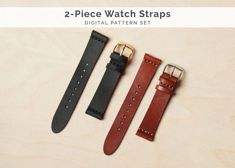 Two-Piece Watch Strap Pattern (No.21)