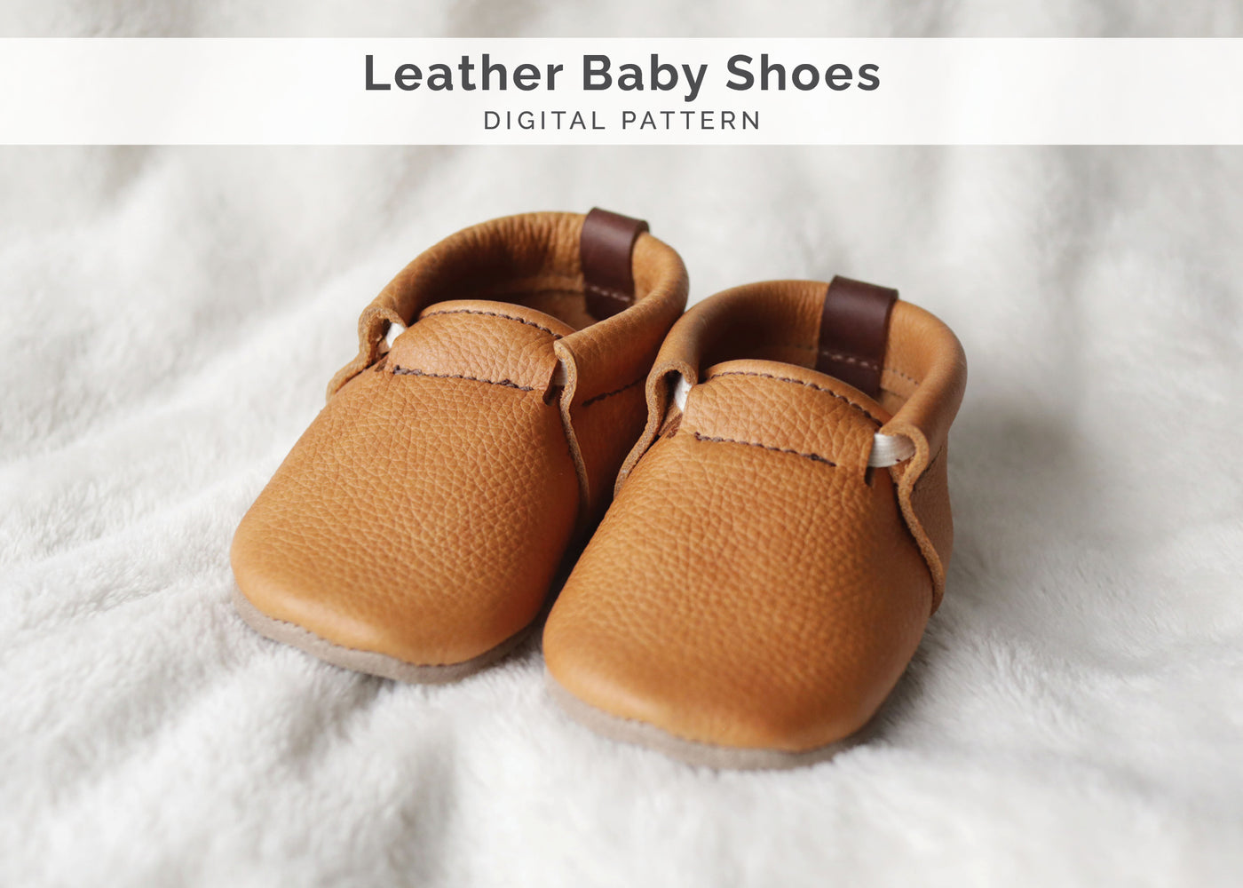 Leather Baby Shoes Pattern (No.16)