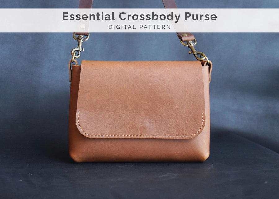 Essential Crossbody Purse Pattern (No.39)
