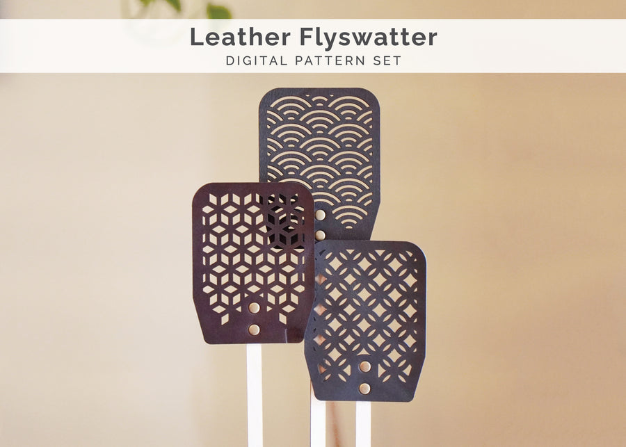 Leather Flyswatter Pattern (No.22)