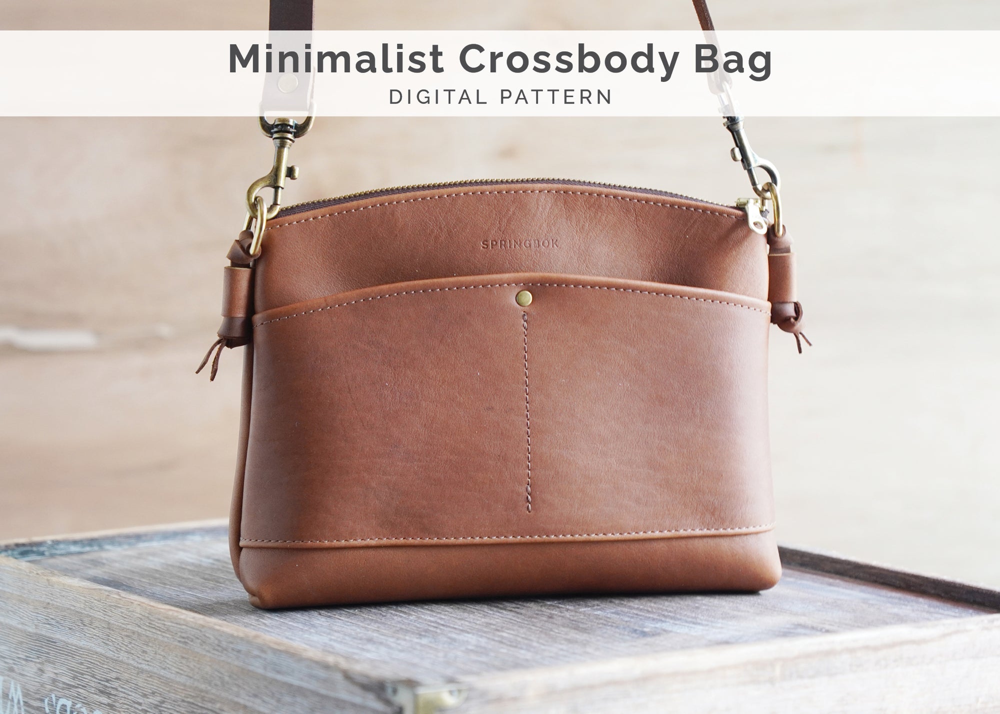 Minimalist Crossbody Bag Pattern (No.24)