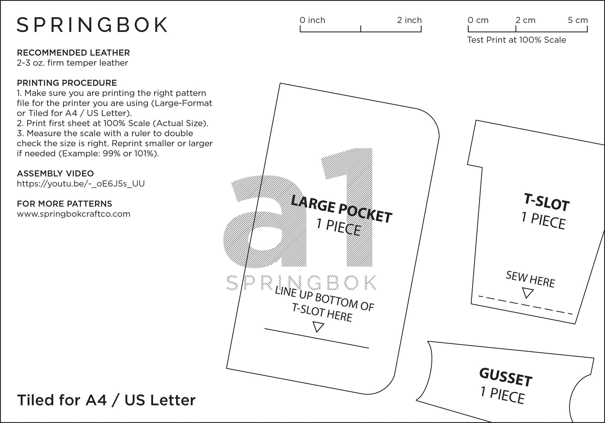 Zipper Card Wallet Pattern (No.28)