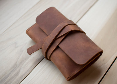 Leather Cable Organizer