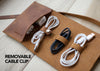 Leather Cable Organizer