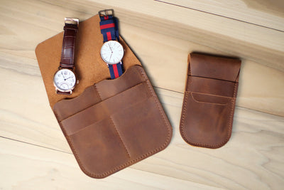 Leather Watch Case