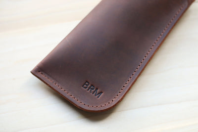 Leather Glasses Sleeve