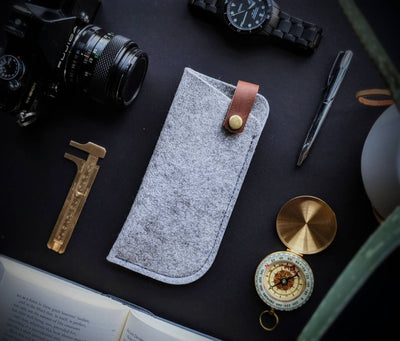 100% Wool Glasses Sleeve