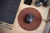 Leather Mousepad - Circle