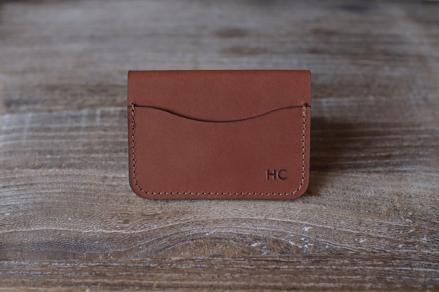 3 Card Leather Wallet