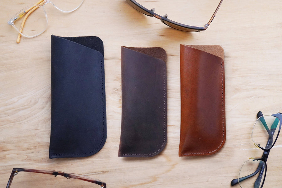 Leather Glasses Sleeve